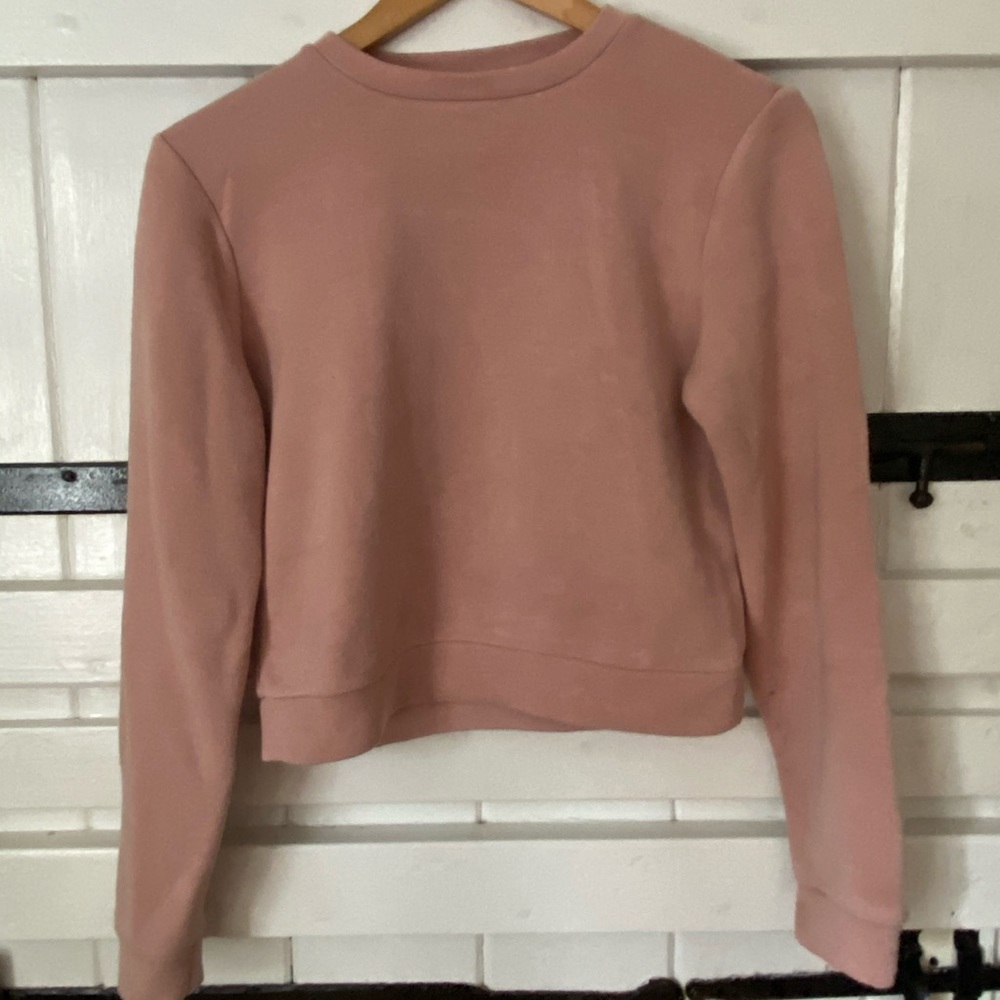 European blush long sleeve shirt